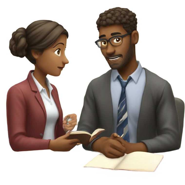 teacher and student  emoji