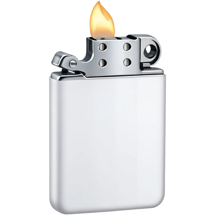 white lighter emoji
