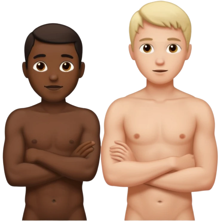 69 sex position of male male nude emoji