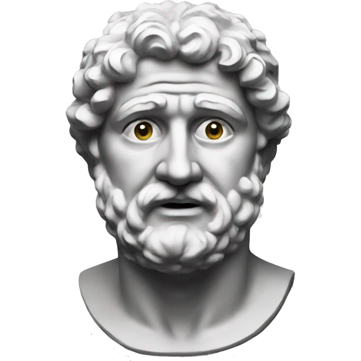 roman bust emoji emoji