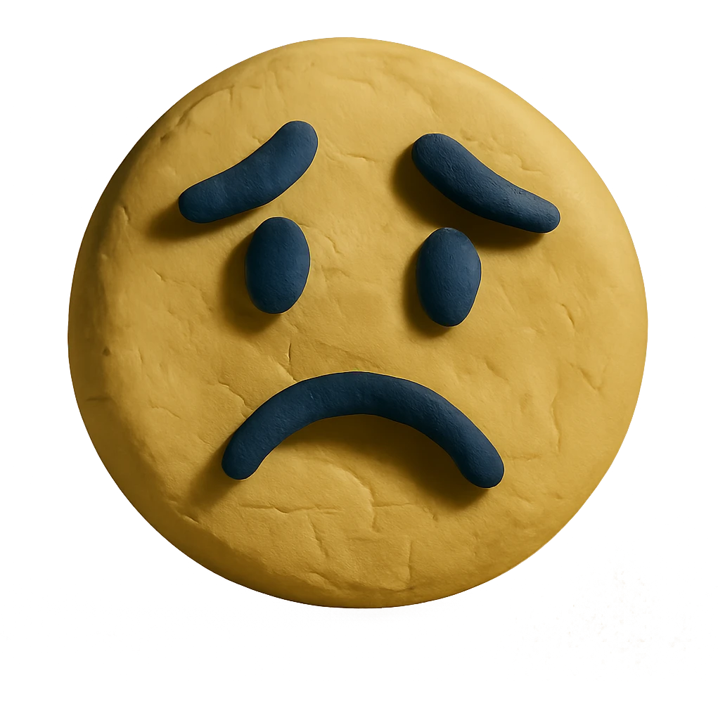 sad face emoji