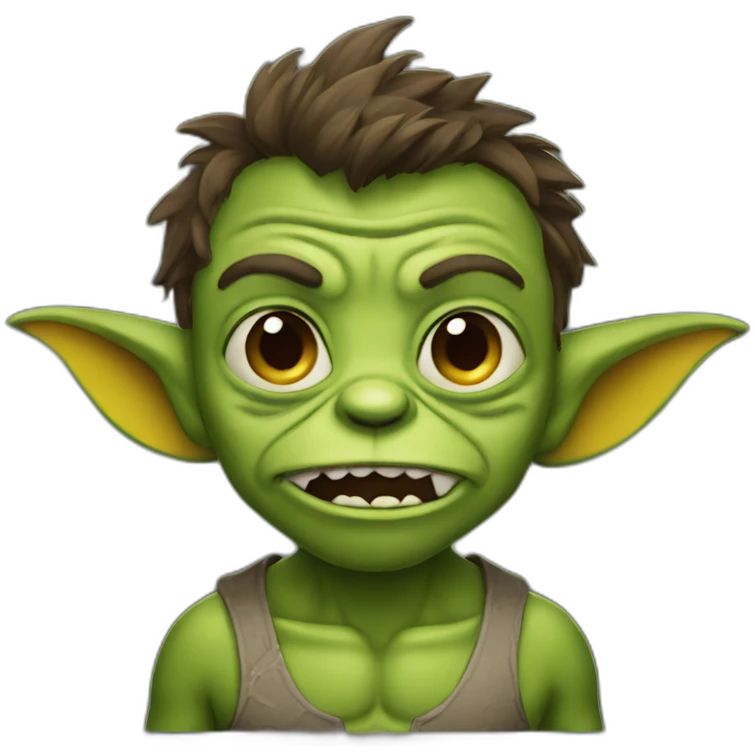 Drunk gremlin emoji