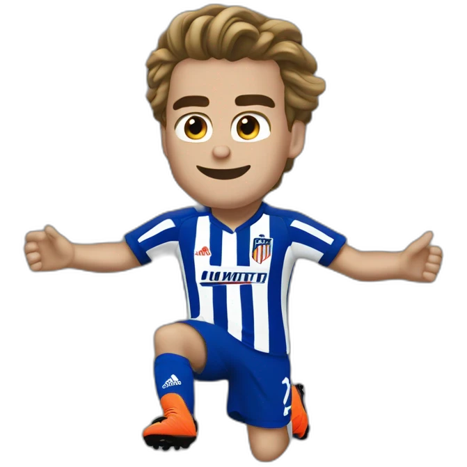 Griezmann qui marque un but emoji
