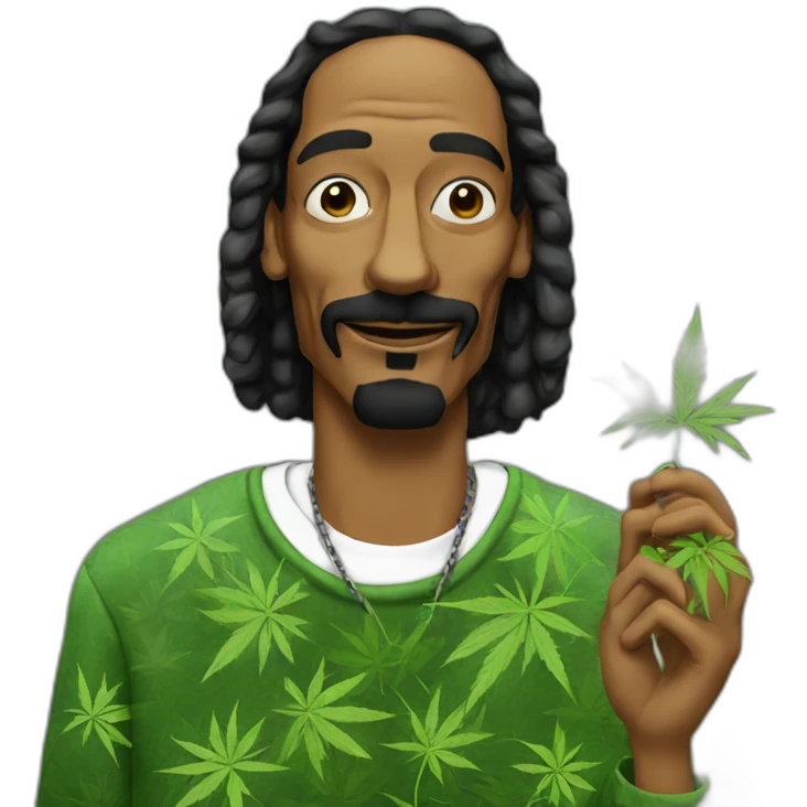 snoop dog weed 420 emoji