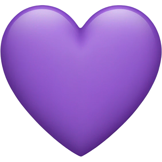 Corazón lila  emoji