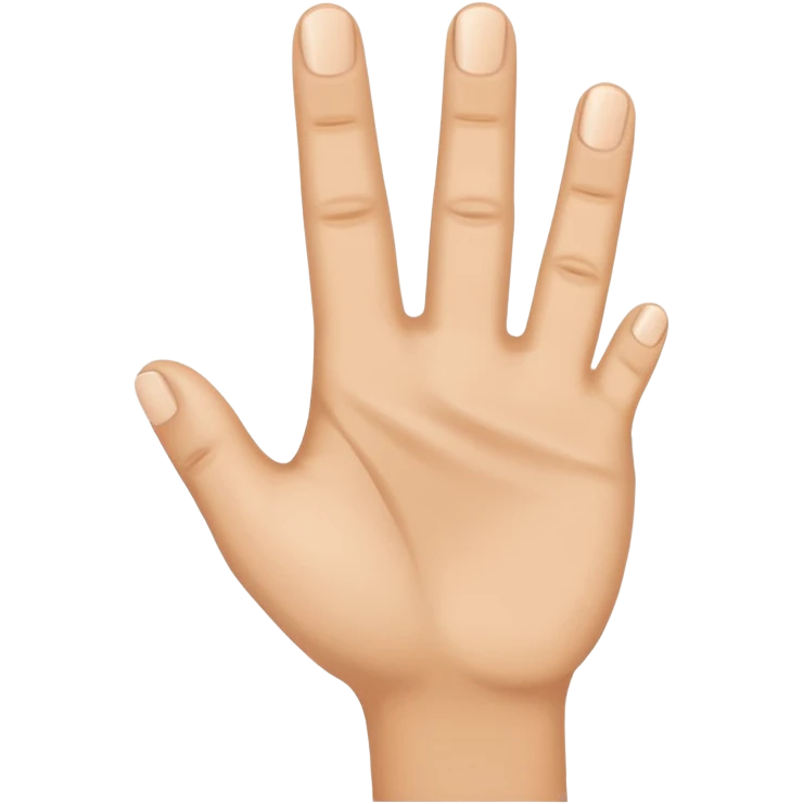 Finger thumb tap emoji