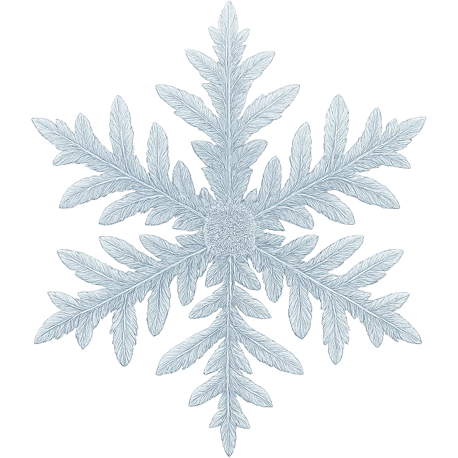 snow flake remove background emoji