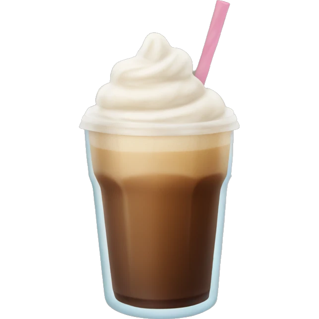 Ice coffee  emoji