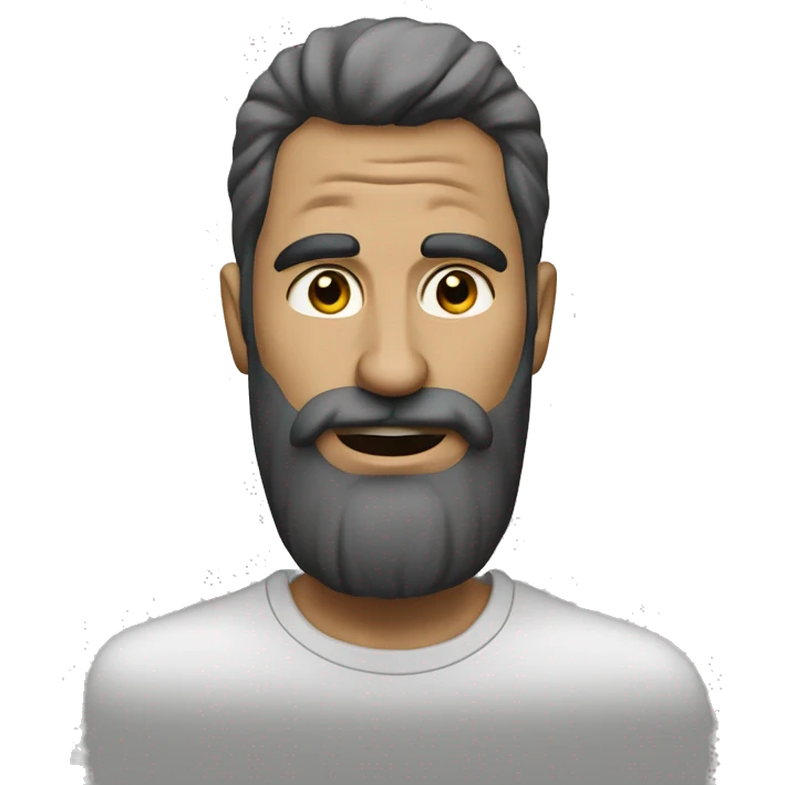 Каспер серый британский кот emoji