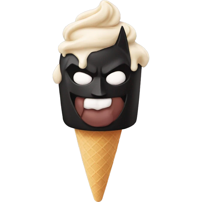 batman icecream emoji