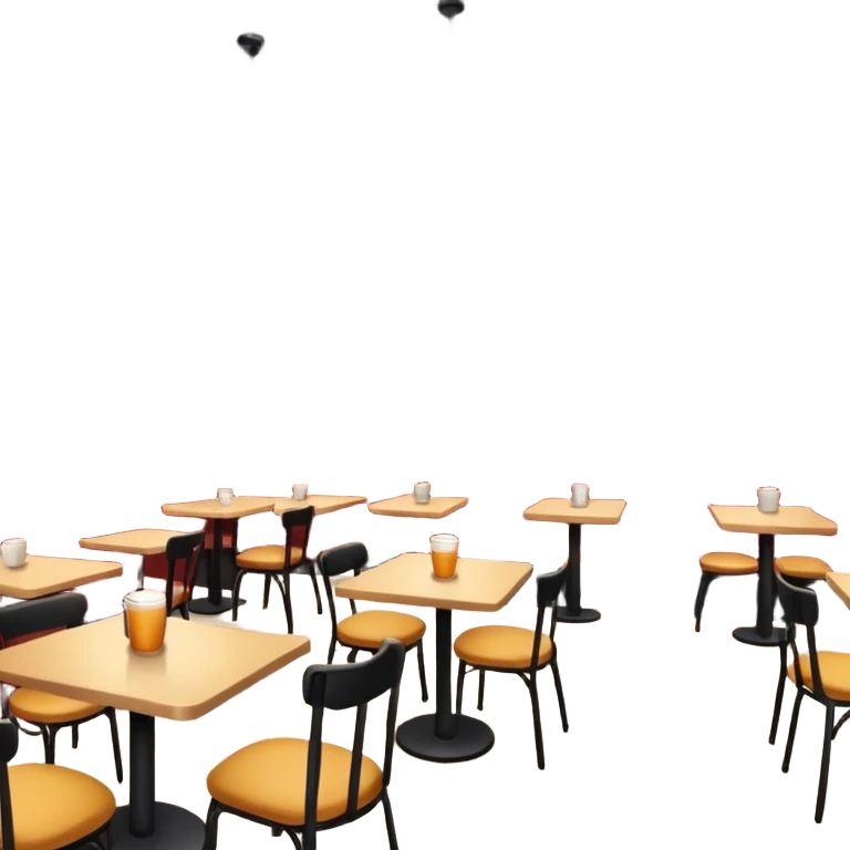 Cafetería with cozy atmosphere emoji
