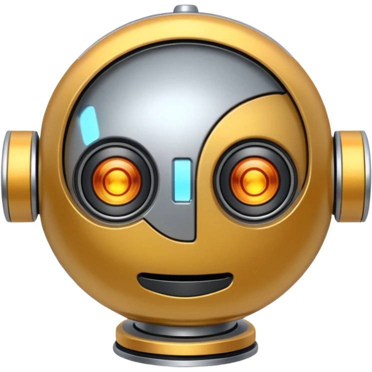 Robot aspirapolvere emoji