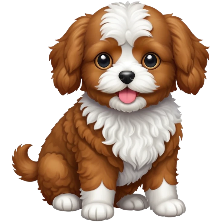 Toy cavoodle ruby emoji