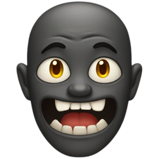 Crying demon emoji