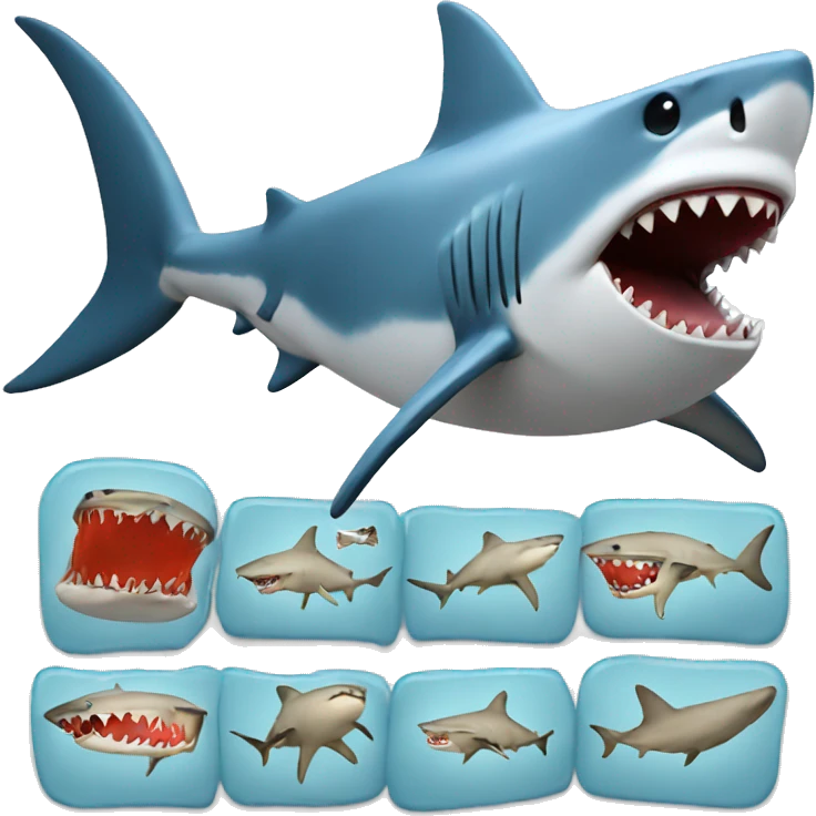 shark coding emoji