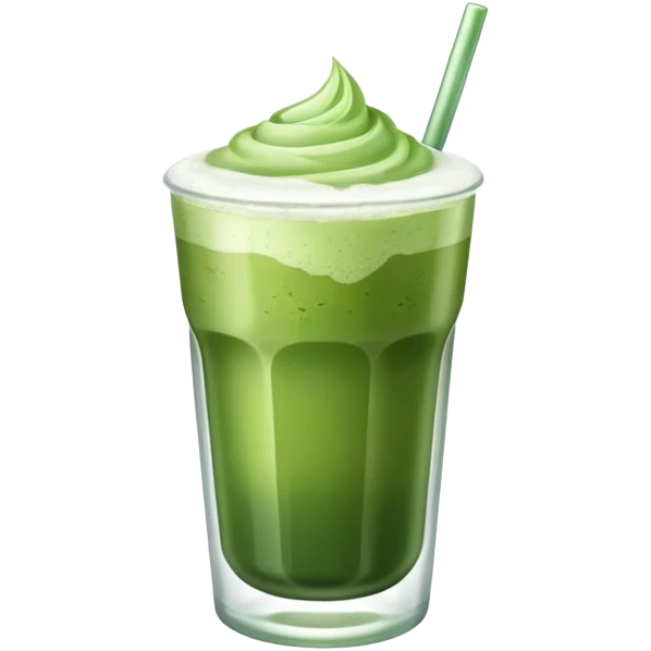 iced matcha emoji