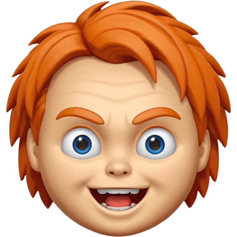 Un emojin de chuky emoji