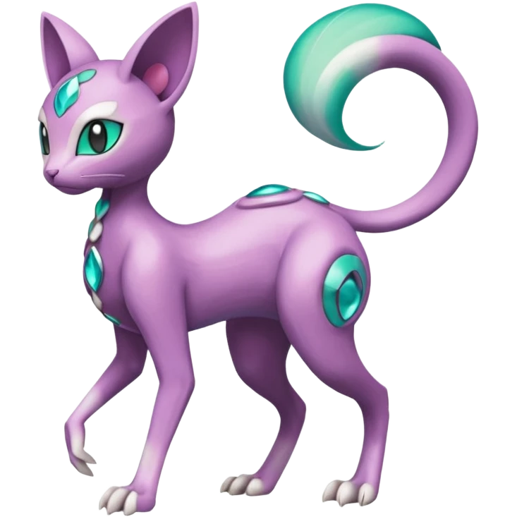Meloetta-Mewtwo-Trico-Pokémon-Fakémon-fusion-hybrid-creature emoji