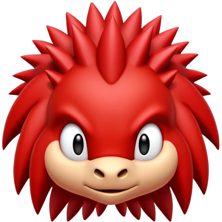 Sonic the hedgehogs friend knuckles emoji