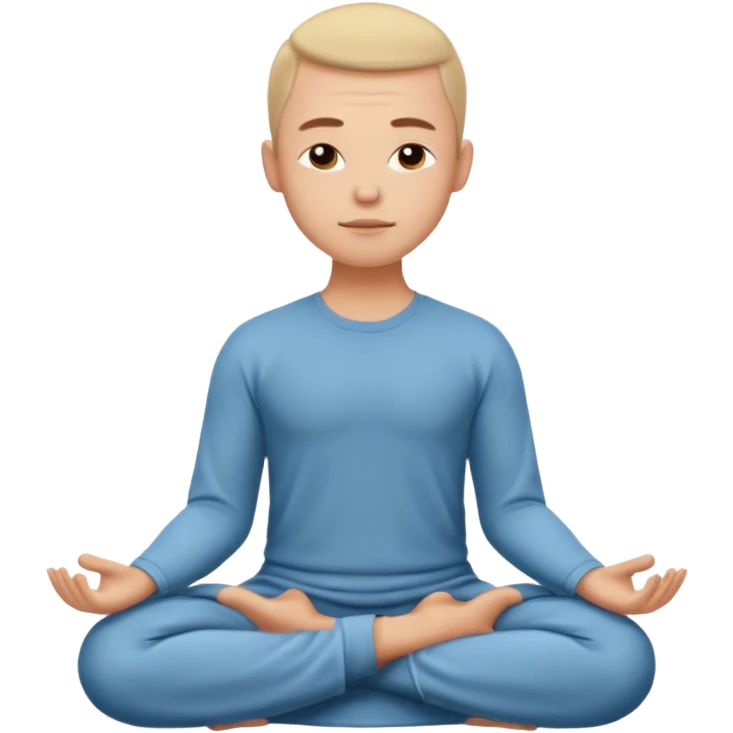 meditation emoji