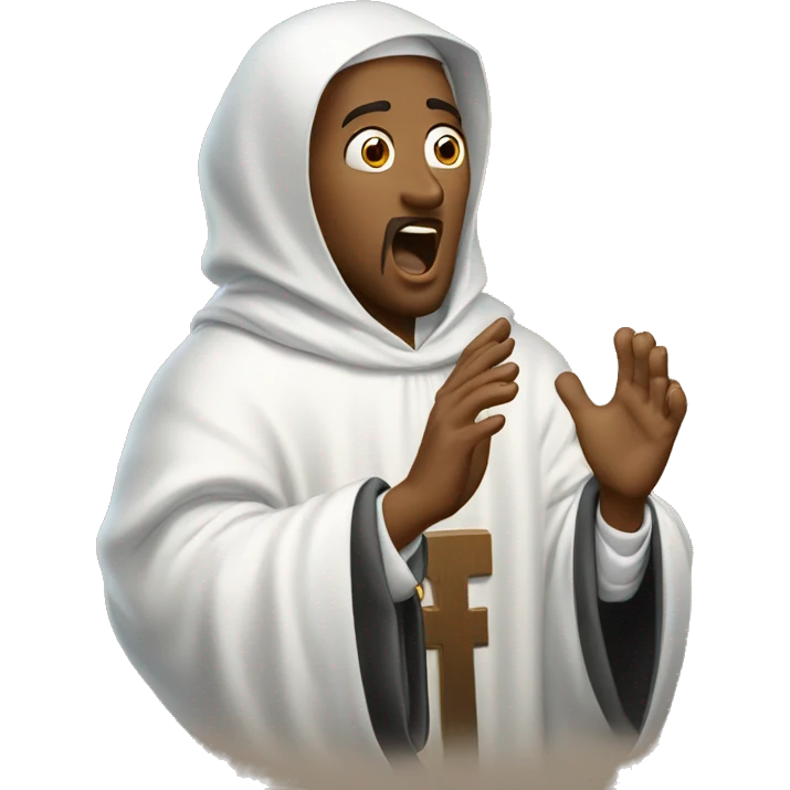 Surprised Saint Dominic emoji