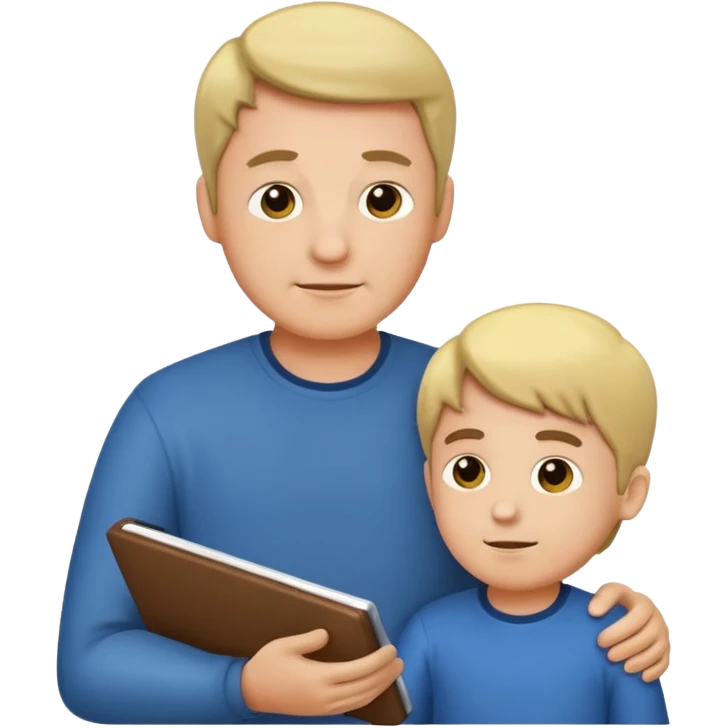 father and boy emoji