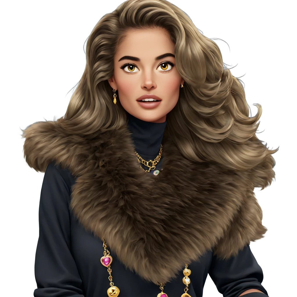 soft gaze with jewelry emoji