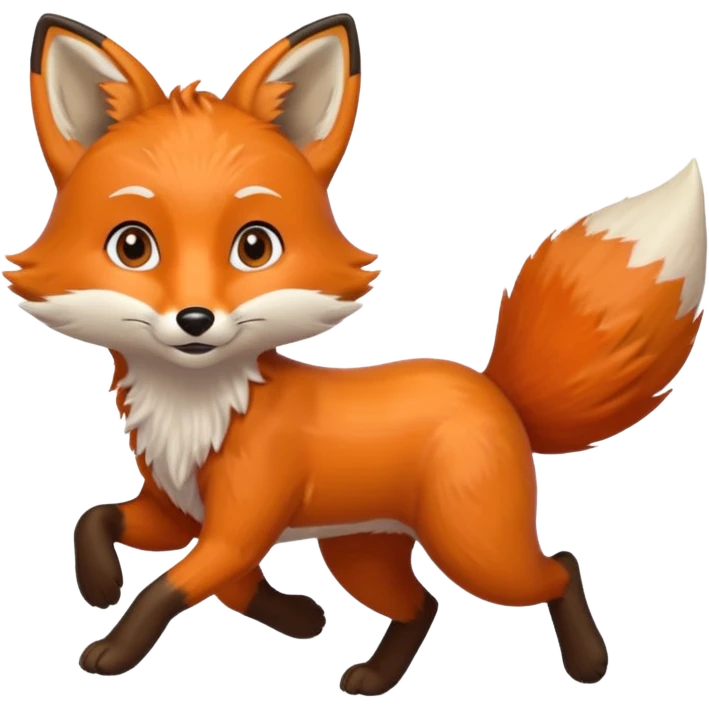 fox running emoji