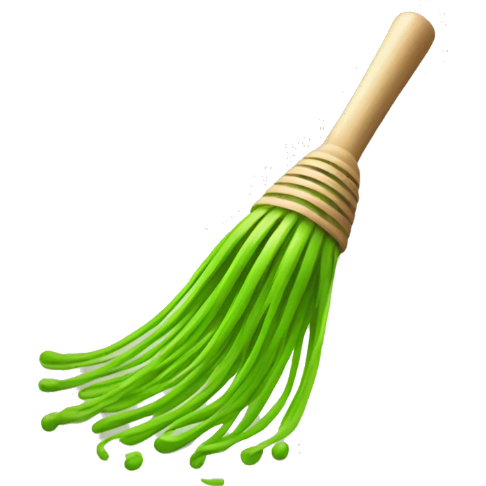 Matcha whisk emoji