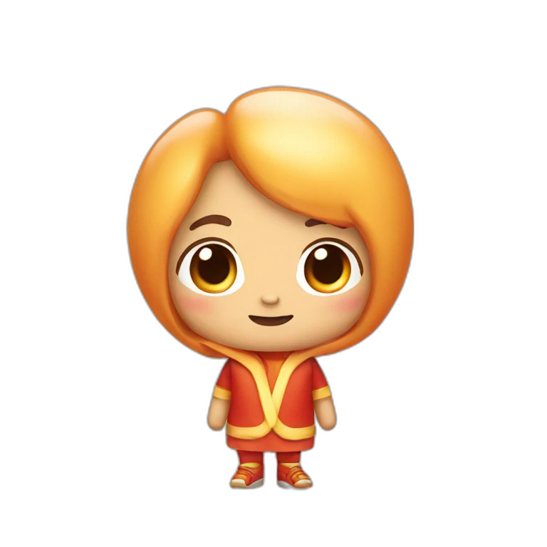 chibi boy in hotdog costume emoji