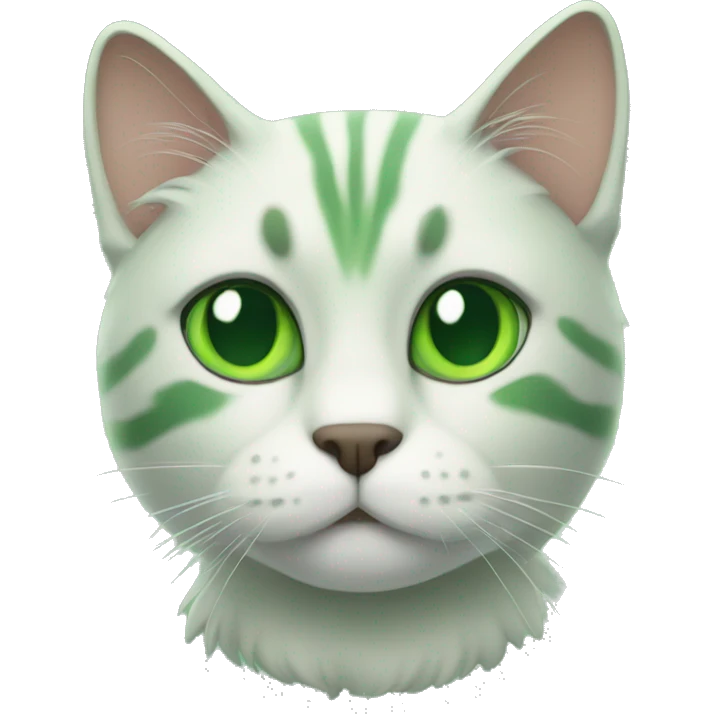 green cat emoji