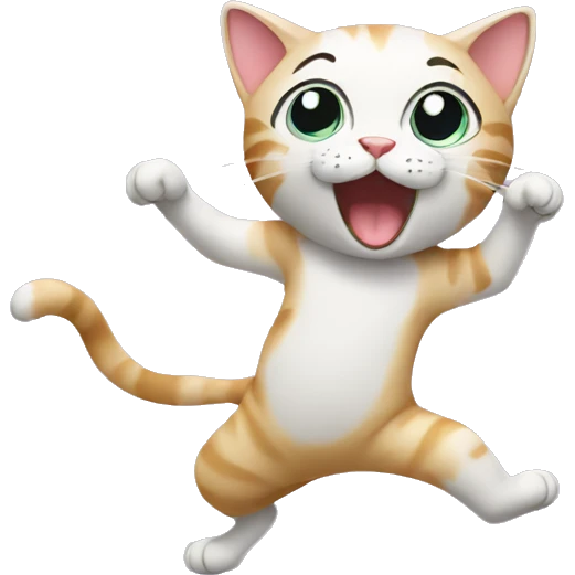 cat dancing emoji