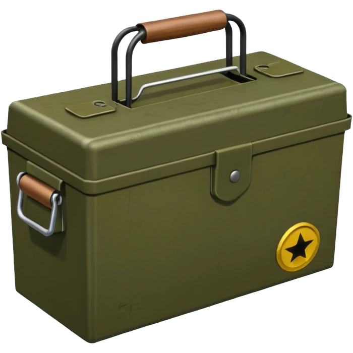 7.62 millimeter ammunition box emoji
