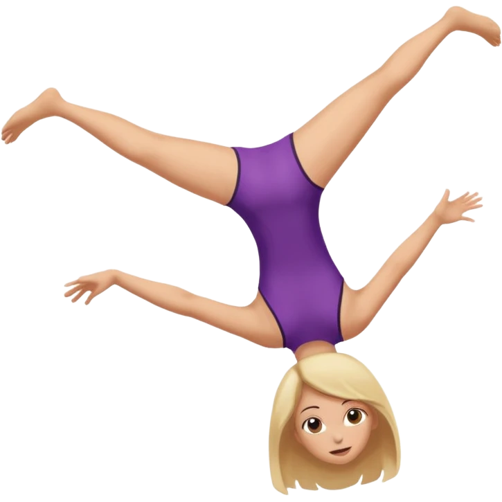 girl backflip emoji