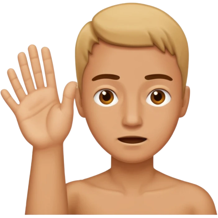 realistic slap  emoji