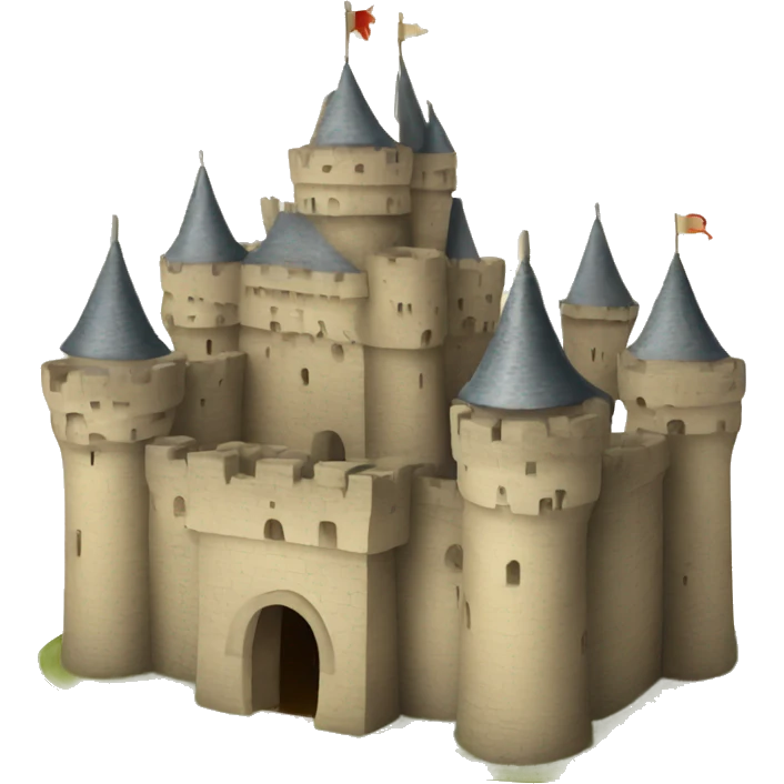 Castle, medieval emoji