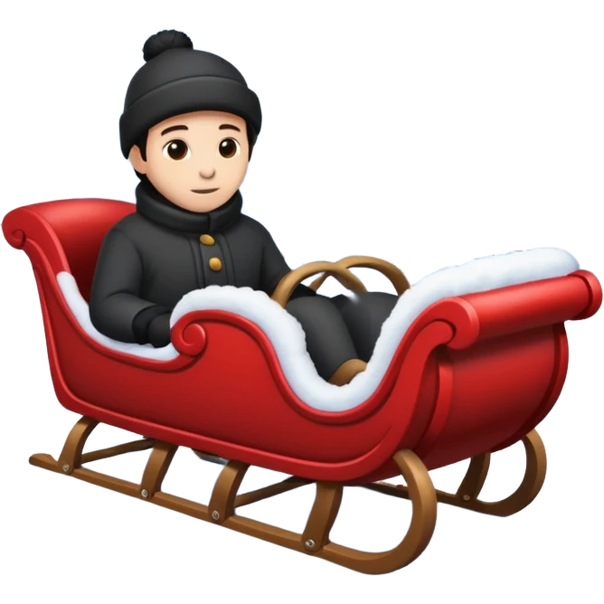 navidad trineo  emoji