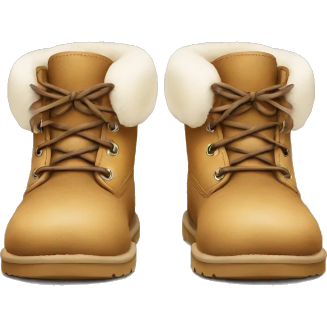 Preppy aesthetic UGGs emoji