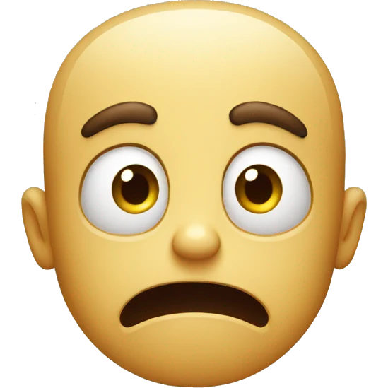 fearful face emoji