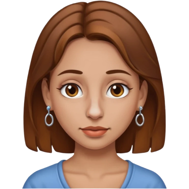 Woman with nose ring emoji