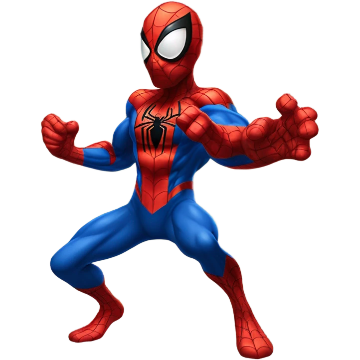 Mad spiderman emoji