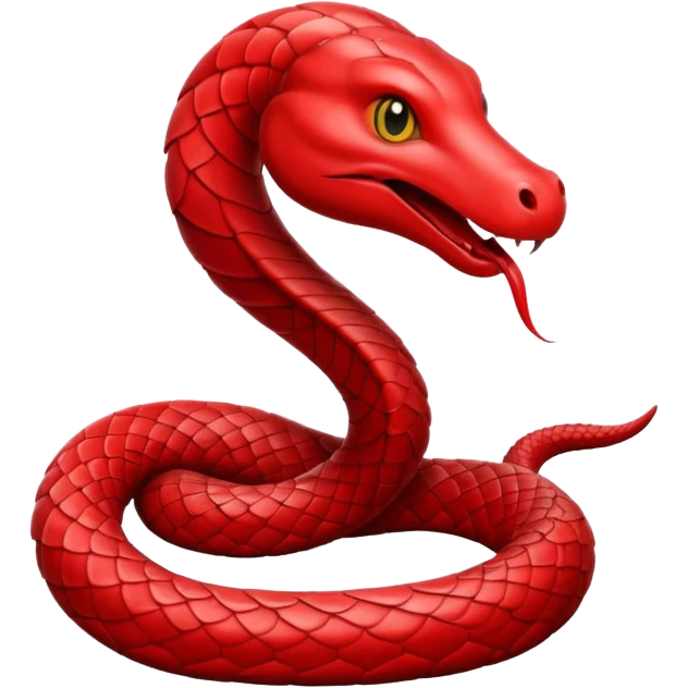 serpent red emoji