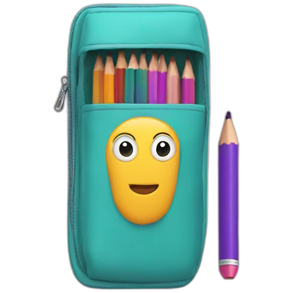 pencil case emoji