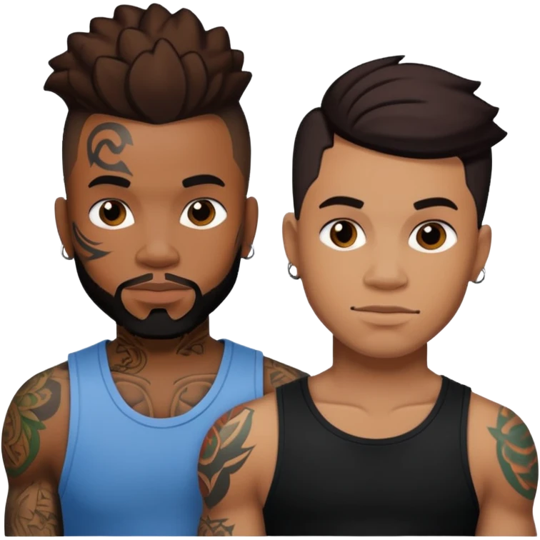 Jermaine Rivers Damian Kane With Tattoos  emoji