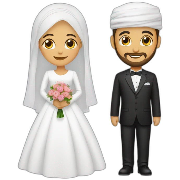 Wedding islami emoji