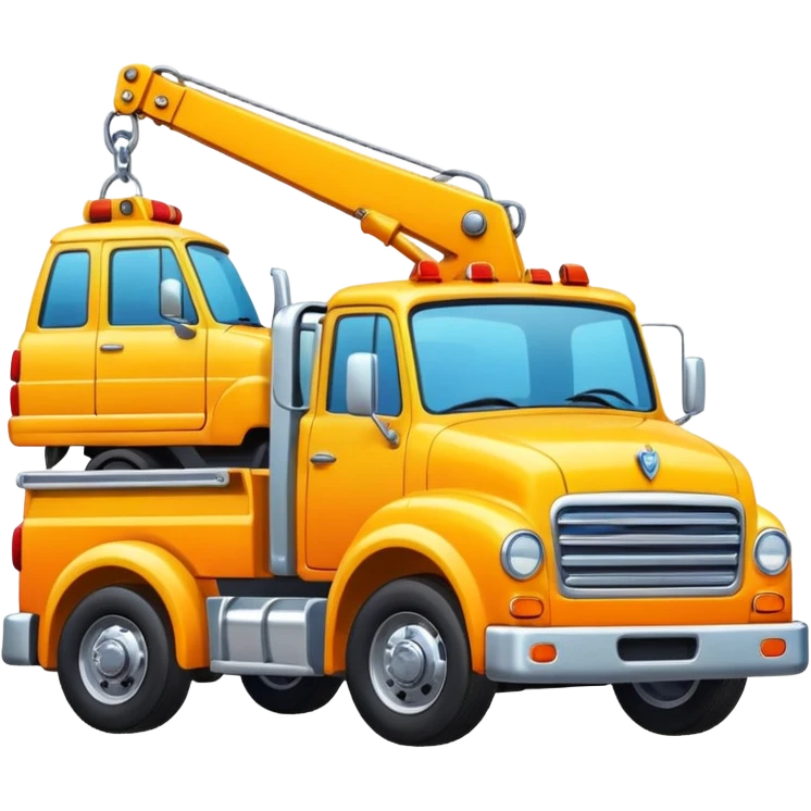 puedes crear unemojis de una camion cargando vehiculos emoji