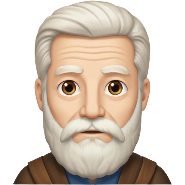 abraham from the bible, long beard emoji