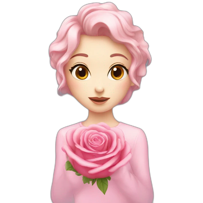 Cœur rose emoji