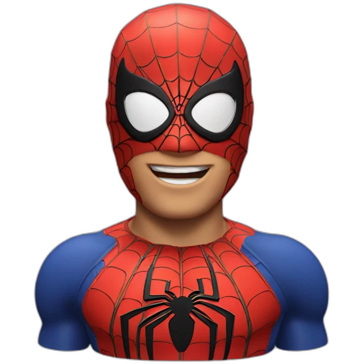 3D Emoji the METAVERSE spiderman emoji