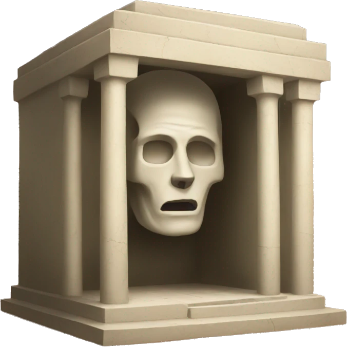 the tomb emoji